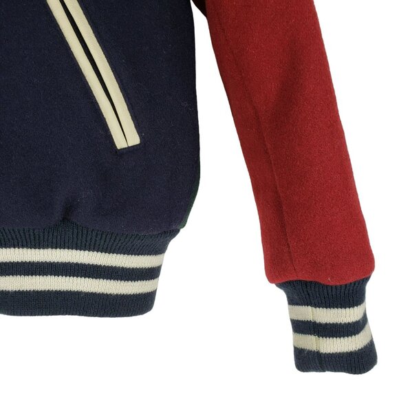 Kith Red and Navy Varsity Jacket - Picture 6 of 16